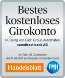 Testsieger Girokonto comdirect