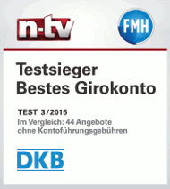 Gemeinschaftskonto DKB Auszeichnung